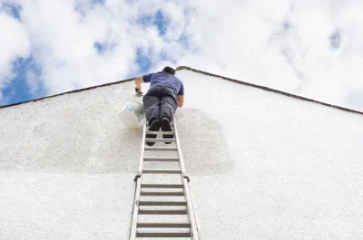 Peinture extérieure à Bréançon — façades et ravalement